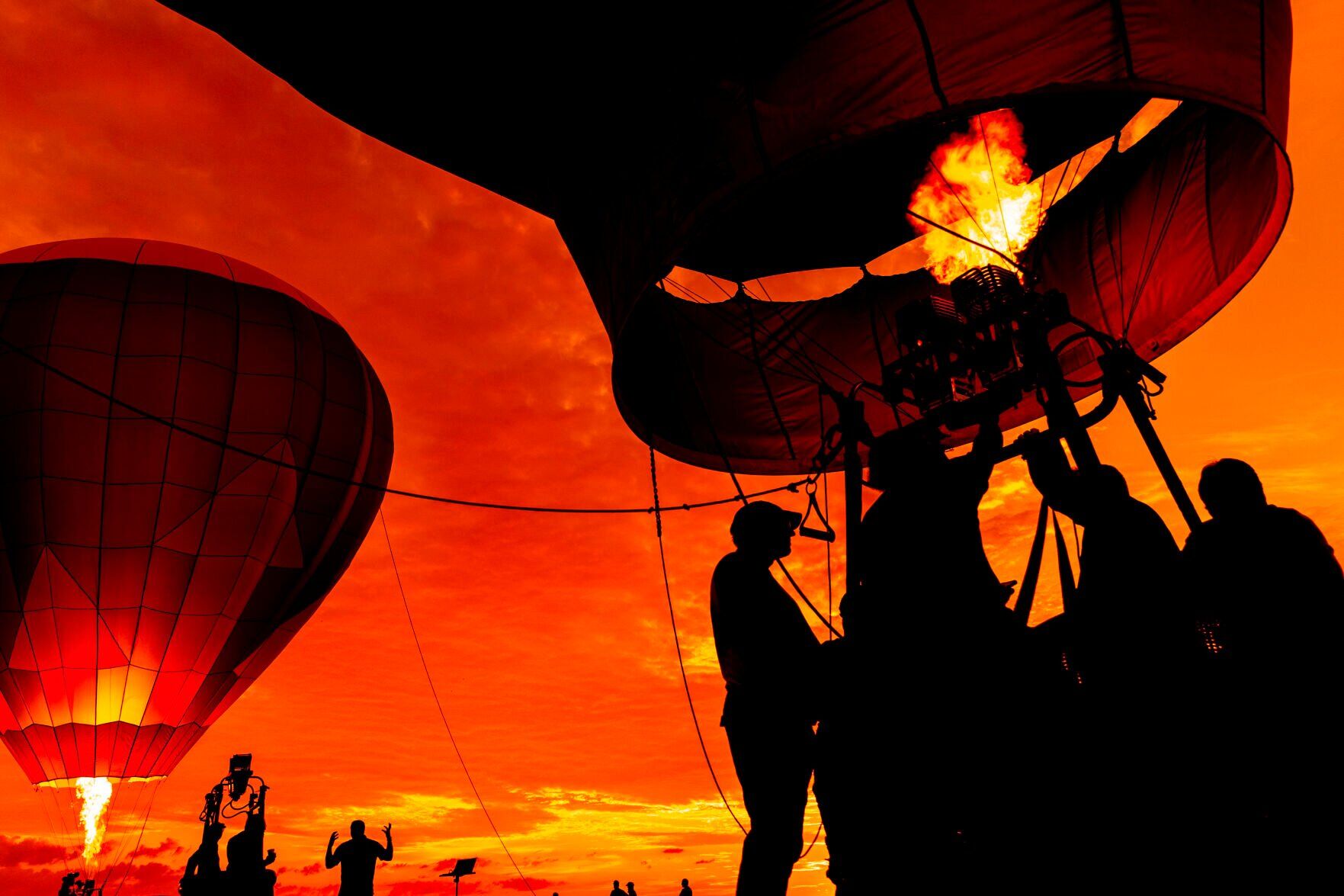 APTOPIX Hot Air Balloon Festival
